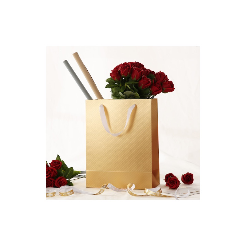 Sac Cadeau Texturé Gold - Pack Magic France