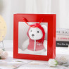 Sac Cadeau avec Fenêtre Transparente Rouge - PKG Pack Magic France