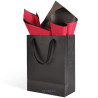 Sac Cadeau Texturé Noir - - Pack Magic France