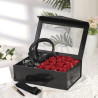 Boîte Cadeau Fenêtre Transparente Noir - PKG Pack Magic France